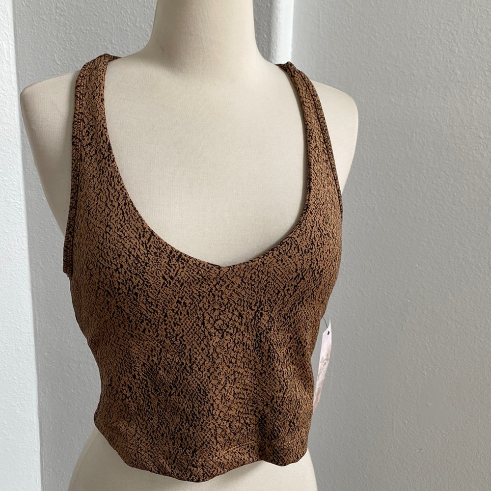 Sage Collective Keyhole Longline Sports Bra‎ Size L NEW